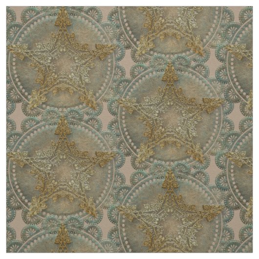 Pentagramm Pagan Wiccan Stoff (Muster)