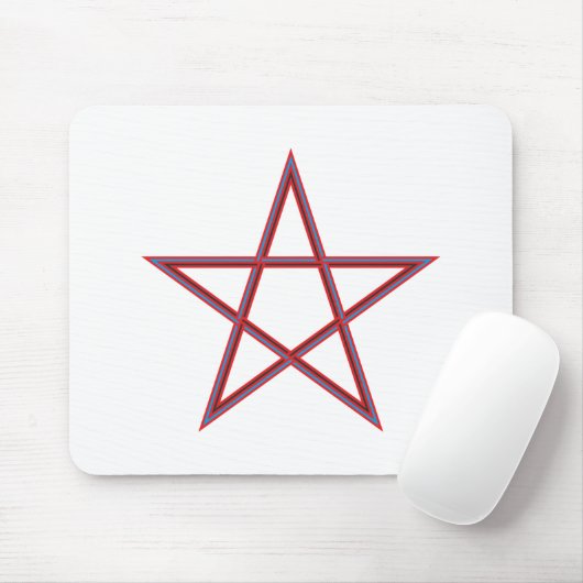 Pentagramm pentagram mousepad (Mit Mouse)