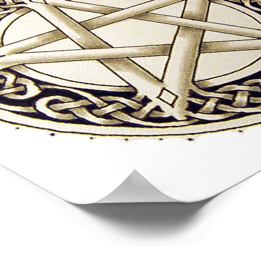 Pentagramm Poster (Ecke)