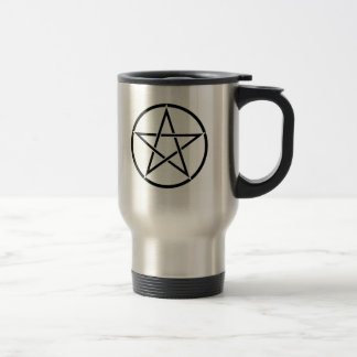 Pentagramm-Reise-Tasse Reisebecher
