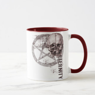 Pentagramm-Schädel Tasse