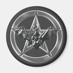 Pentagramm-Schläger Magnet