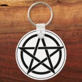 Pentagramm Schlüsselanhänger (Vorderseite)