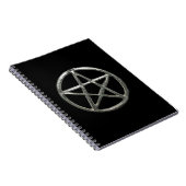 Pentagramm Spiral Notebook Notizblock (Rechte Seite)
