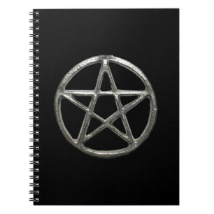 Pentagramm Spiral Notebook Notizblock