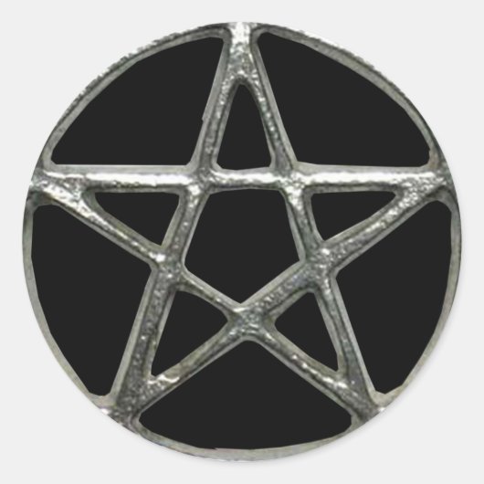 Pentagramm Stickers (Vorderseite)