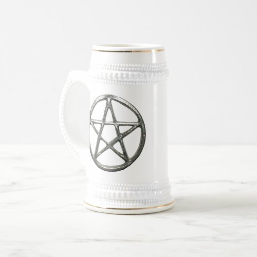 Pentagramm Tasse (Vorderseite Links)