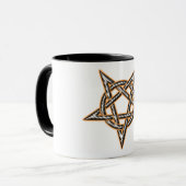 Pentagramm Tasse (Vorderseite Links)