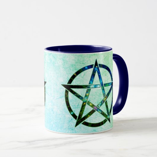 Pentagramm Tasse (VorderseiteRechts)