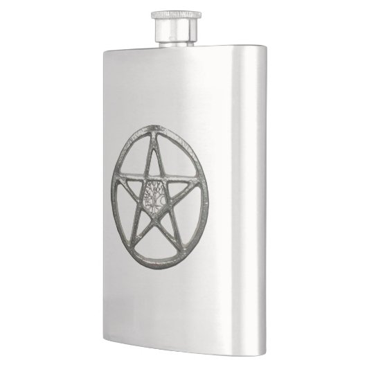 Pentagramm Tree of Life Flask Flachmann (Links)