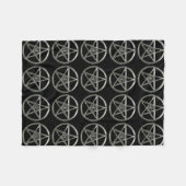 Pentagramm Tree of Life Fleece Blanket (Vorderseite (Horizontal))