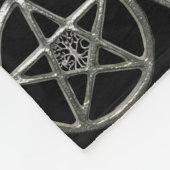 Pentagramm Tree of Life Fleece Blanket (Ecke)