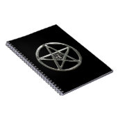 Pentagramm Tree of Life Spiral Notebook Notizblock (Rechte Seite)