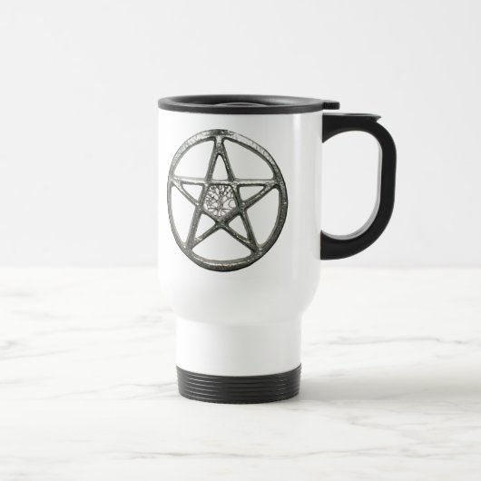 Pentagramm Tree of Life Tasse (Rechts)