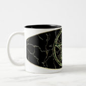 Pentagramm-Trinkbehälter Zweifarbige Tasse (Links)