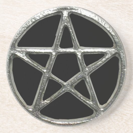 Pentagramm Untersetzer (Vorne)