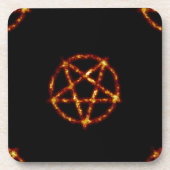 Pentagramm Untersetzer (Vorderseite)