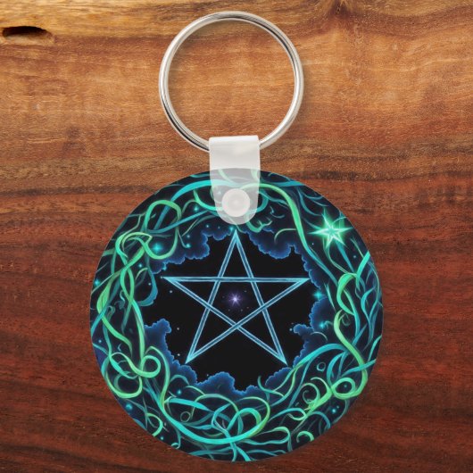 Pentagramme4Heide Schlüsselanhänger (Rückseite)