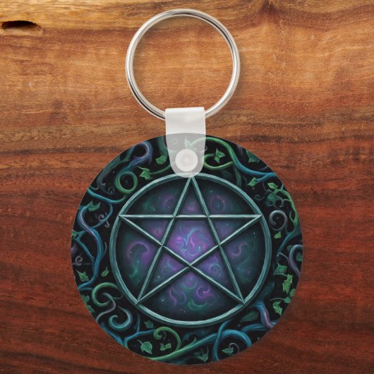 Pentagramme4Heide Schlüsselanhänger (Rückseite)
