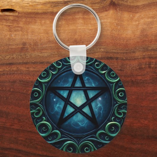 Pentagramme4Heide Schlüsselanhänger (Rückseite)