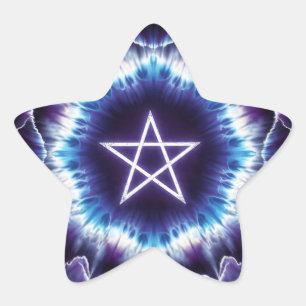 Pentagramme4Heide Stern-Aufkleber
