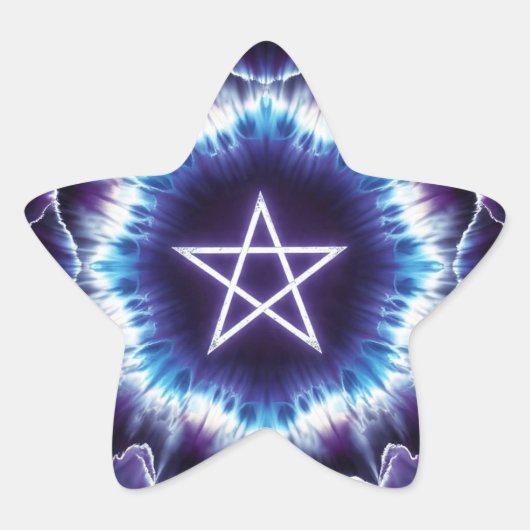 Pentagramme4Heide Stern-Aufkleber (Vorderseite)