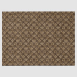 Pentagramme aus braunem Gold Seidenpapier