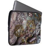 Pentagramme Laptopschutzhülle (Vorne Rechts)