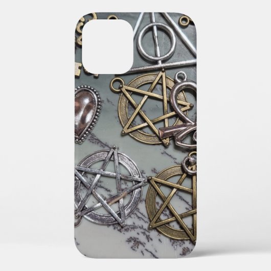 Pentagramme zu Dendritic Opal Case-Mate iPhone Hülle (Rückseite)
