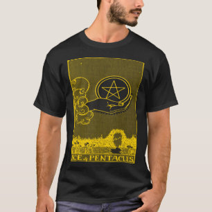 PENTAGRAMME zur Vintagen TAROT-KARTE T-Shirt