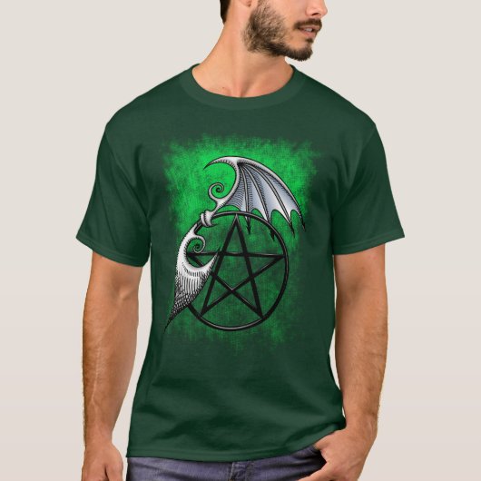 Pentagrammflügel T-Shirt (Vorderseite)