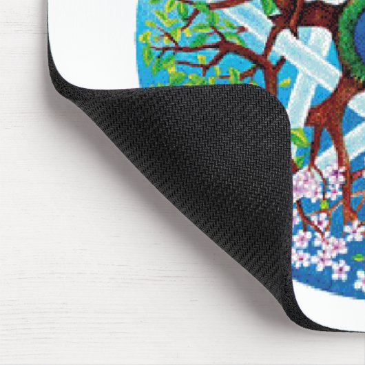 Pentagrammjahreszeiten Mousepad (Ecke)