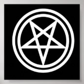 Pentagrammposter Poster (Vorne)