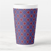 Pentas auf Lila Milchtasse (Vorderseite)
