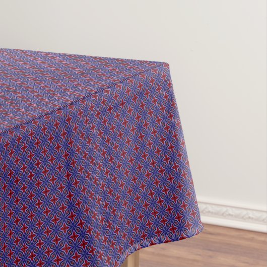 Pentas auf Lila Tischdecke (Beispiel)