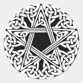 Pentastar Sticker b/w (Vorderseite)