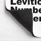 Pentateuch | Genesis Exodus Levitikus Numeri... Mousepad (Ecke)