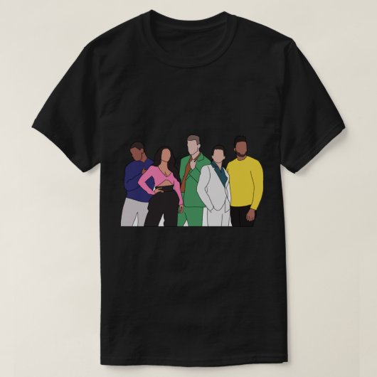Pentatonix-Aufkleber T-Shirt (Design vorne)