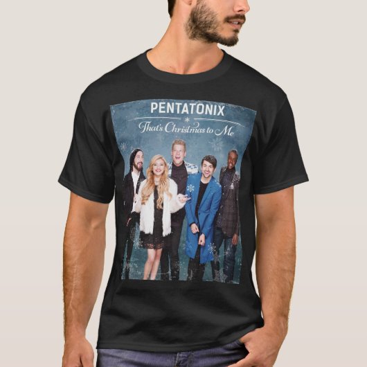 Pentatonix das ist Weihnachten für mich T-Shirt (Vorderseite)
