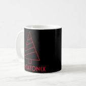Pentatonix slick Weihnachten schwarz Kaffeetasse (Vorderseite Links)