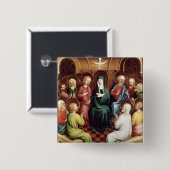 Pentecost, 1450 button (Vorne & Hinten)