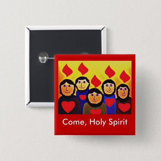 PENTECOST BUTTON (Vorne & Hinten)