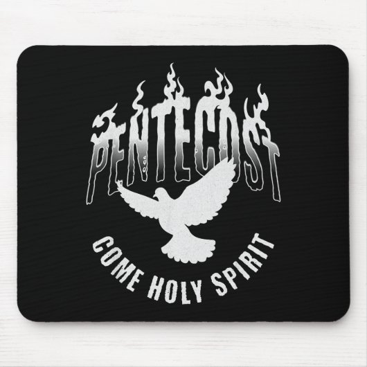 Pentecost Come Holy Spirit Catholic Dove Mousepad (Vorne)