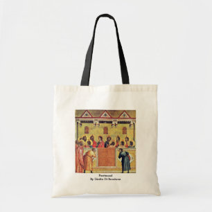 Pentecost durch Giotto Di Bondone Tragetasche