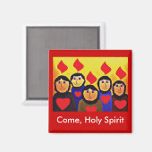 PENTECOST MAGNET (Vorderseite/Rückseite)