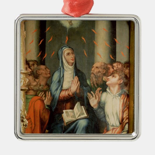 Pentecost Silbernes Ornament (Vorne)