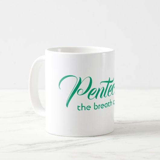 Pentecost - the breath of God Kaffeetasse (Vorderseite Links)