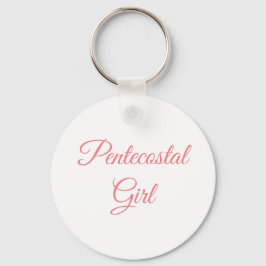 Pentecostal Girl Schlüsselanhänger