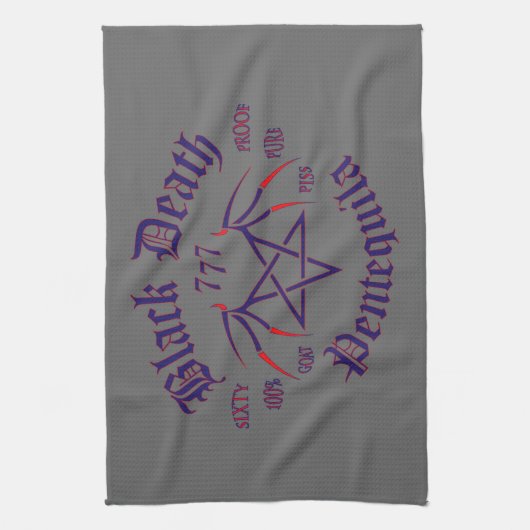 Pentequila Geschirrtuch (Vertikal)