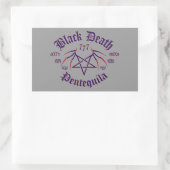 Pentequila Rechteckiger Aufkleber (Tasche)